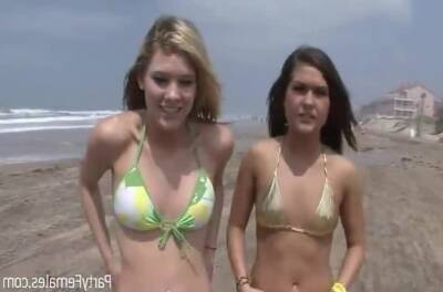 View these stunning girls showing their tits and pussy during spring break party. on girlsporntube.one