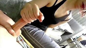 NoitaKails a Handjob for our sisters boyfriend on girlsporntube.one