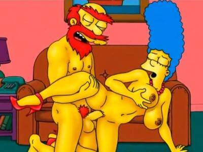 Griffins and Simpsons cheating whores on girlsporntube.one