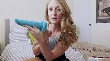 Unboxing My New Monster Cock - Molly Pills - Adorable Pornstar Reveals Huge FemDom Strapon t. Dildo the Primal Hardwere Spelunker 1080p on girlsporntube.one