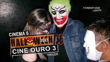 Cristina Almeida bebendo leitinho de desconhecidos. Especial de halloween 2021 no cine ouro | Cinema 6 - Brazil on girlsporntube.one