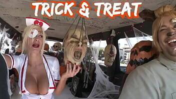 BANGBROS - Halloween Special With Puma Swede On The Bang Bus #FBF on girlsporntube.one