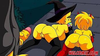 Halloween night with sex - The Simptoons on girlsporntube.one