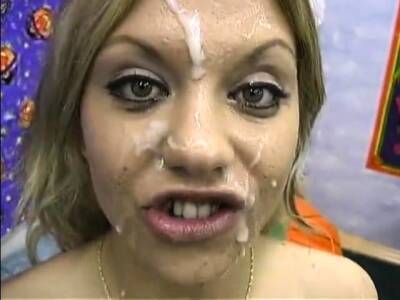 Ashley Halloween Facials on girlsporntube.one