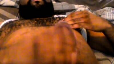 Me showing off Hairy Chest and Belly while Jerking Off on girlsporntube.one