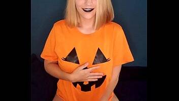 ANAL SLUT Halloween theme on girlsporntube.one