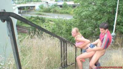 Blond Ninfo Publicplacepussy on girlsporntube.one