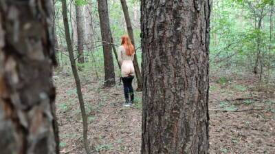 Beautiful chick caught in the woods - Russia on girlsporntube.one