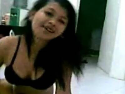 Indonesian- sexy indo babe banged on the floor on girlsporntube.one