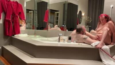 Wonderful Weekend With My Voluptuous Vixen In A Luxury Hotel Suite #3: Hot Tub Fun on girlsporntube.one