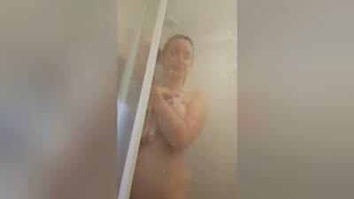 Hot Busty Wife In The Shower on girlsporntube.one