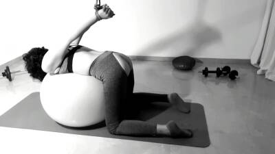 Tober Day 12: Yoga Kink - Tied Up And Fucked On Her Yoga Ball: Bdsmlovers91 on girlsporntube.one