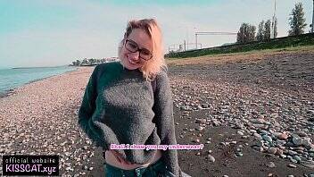 Public Agent fuck Russian Teen in Doggy Under the Bridge with Cum Swallow - Russia on girlsporntube.one