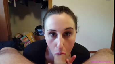 AnnieSux - Deepthroat Training Gagging n Oral Creampie ;) on girlsporntube.one