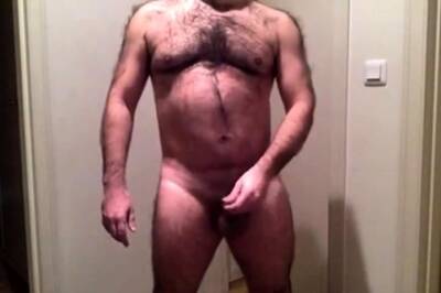 Daddy bear strips on girlsporntube.one