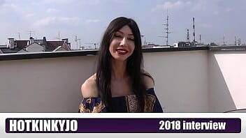 HOTKINKYJO Interview (2018 & remastered 2021). Official interview with real pornstar! on girlsporntube.one