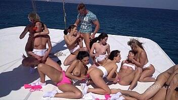 Russian girls hardcore orgy on the boat - Russia on girlsporntube.one