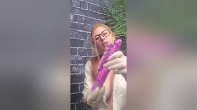 Ginger Asmr - 7 September 2021 - Testing New Double Penatrating Toy on girlsporntube.one