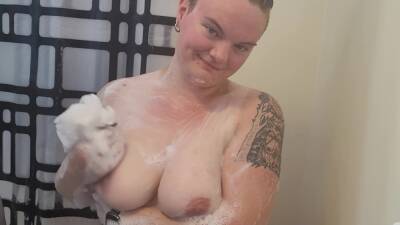 Soapy Shower Time on girlsporntube.one