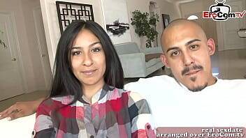 ARAB AMATEUR COUPLE TRY FIRST TIME PORN WITH SKINNY TEEN - Britain - India - Turkey on girlsporntube.one