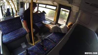 British Hottie on the Bus - Britain - Madrid - mofos on girlsporntube.one