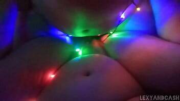 LexyAndCash Fucking In Christmas Lights Part 2 on girlsporntube.one