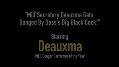 Mom i like to hot sex with fuck secretary deauxma gets banged by boss's big black nice penis! on girlsporntube.one