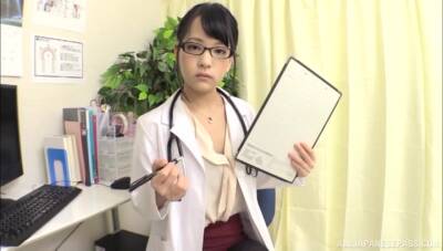 Asian nurse has dirty plans with the patient's big dick - Japan on girlsporntube.one