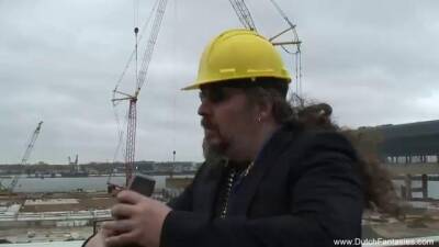 Dutch slut had sex with some horny construction workers and would like to have it again - Netherlands on girlsporntube.one