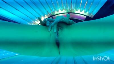 Trixie Has Some Tanning Bed Fun on girlsporntube.one