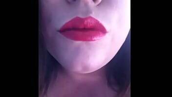 He's Lips Mad! BBW Tina Snua Talks Dirty Wearing Red Lipstick - Britain on girlsporntube.one