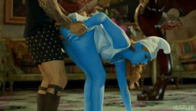 Lexi Belle in This Ain't the Smurfs XXX on girlsporntube.one