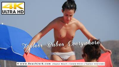 Topless Babes Everywhere - BeachJerk on girlsporntube.one