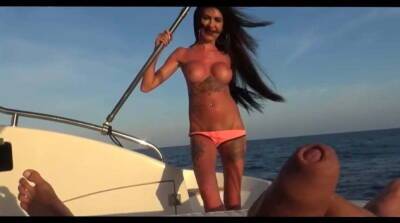 HOTTEST FIT GIRL - YACHT SEX HOLIDAYS on girlsporntube.one