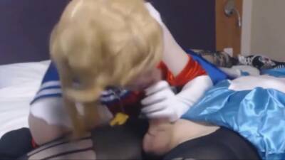 Sailor Scout Sluts CorsetCassie and HayleyPetHarley on girlsporntube.one