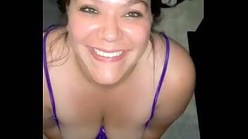 Thick facial for cute busty Latina sillyslutwife on girlsporntube.one