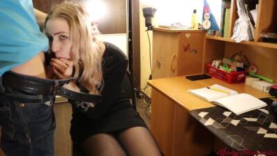 StepBrother does not allow to Study Russian Schoolgirl - Russia on girlsporntube.one