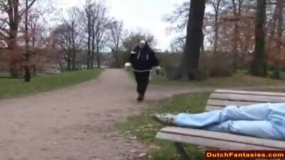 Dutch nun is often giving blowjobs to homeless men and even riding their rock hard dicks - Netherlands on girlsporntube.one