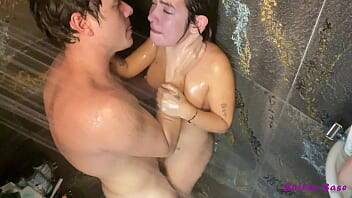 Getting Fucked Rough In The Shower Standing Missionary on girlsporntube.one