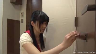 Dashing glory hole shows Japanese teen working her magic - Japan on girlsporntube.one