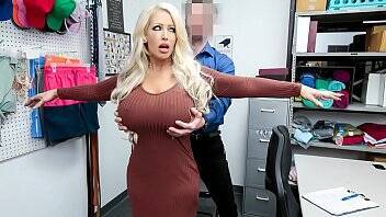 Cashier Accuses Hot Milf of Shoplifting Precious Jewelry From the Mall - Alura Jenson on girlsporntube.one