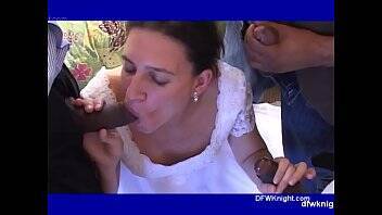 My Wifes DFWKnight Wedding Gangbang breeding on girlsporntube.one