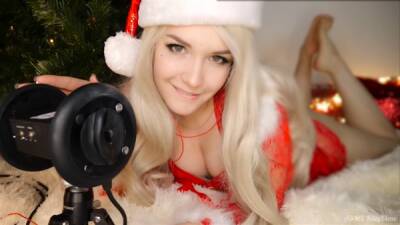 Kittyklaw Asmr Santa Girl Licking, Mouth Sounds, Triggers Patreon Video on girlsporntube.one