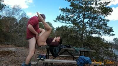 Amateur Wife Fucked And Creampied On Public Picnic Table - Usa on girlsporntube.one