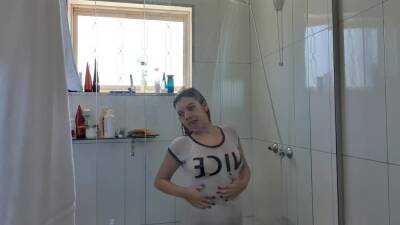 Mah Santos Shower on girlsporntube.one