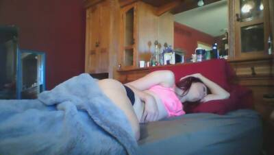 Spying on Stepsister's wet dream, s herself while dreaming on girlsporntube.one