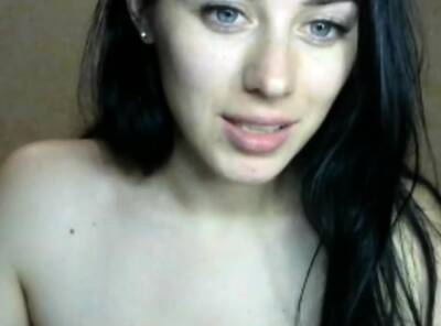 Horny busty blue-eyed girl on girlsporntube.one