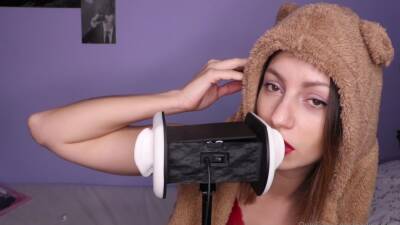 Nadira Asmr - Ear Licking - 23 December 2020 on girlsporntube.one