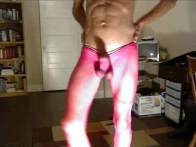 BOB MILGATE PINK FISHNET PANTYHOSE EXPOSURE on girlsporntube.one