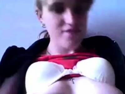 Ugly girl and her boobs on girlsporntube.one